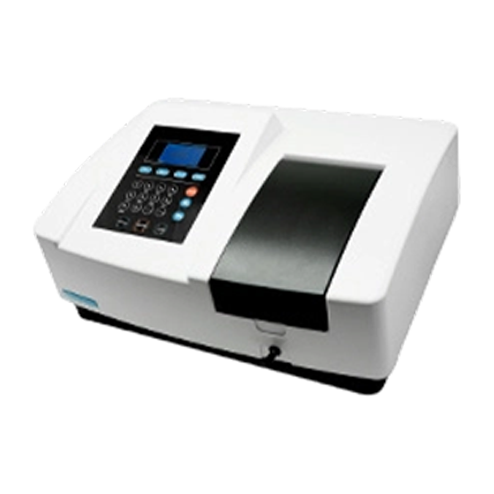 Spettrofotometro visibile ultravioletto UV754N/UV755B con lunghezza d'onda automatica 2NM/4NM con display LCD Qiujing